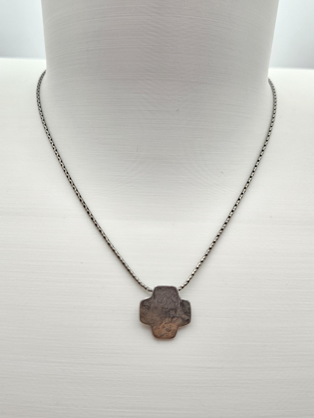 Silpada Sterling Silver Cross Pendant Necklace